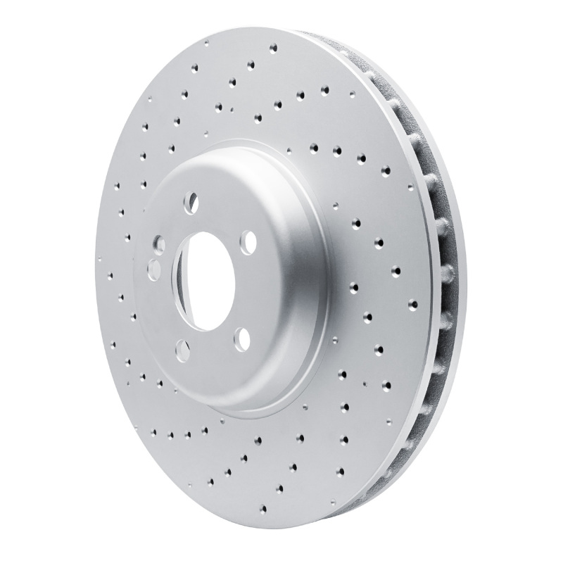 Mercedes-Benz GLC250 Brake Rotor (1) - Front - R1 Concepts - GeoSPEC Coated Rotor - Drilled - `16-`23